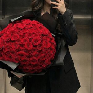 Valentine Fresh Roses Bouquet
