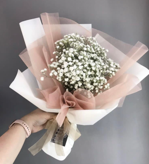 Baby Breath Bouquet Small