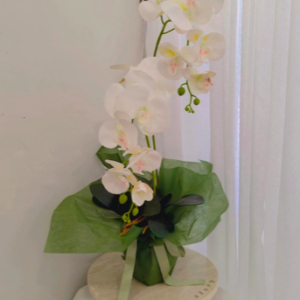 Artificial Orchid Vase Bouquet