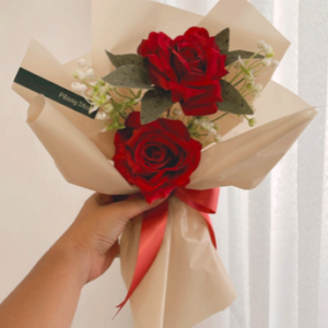 Twin Roses Bouquet