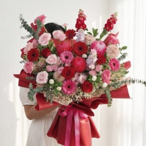 Red Imperial Bloom Bouquet (Fresh)