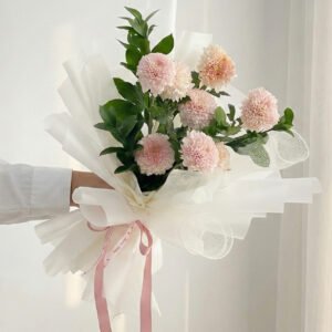 Peach Gompie Bouquet (Fresh)