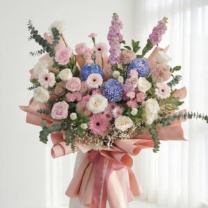 Pink Imperial Bloom Bouquet (Fresh)