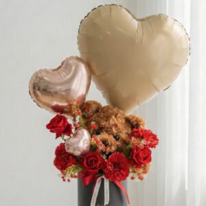 Love Bear Bloombox (Artificial)